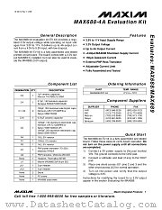 MAX688EVKIT-4A datasheet pdf MAXIM - Dallas Semiconductor