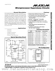 MAX693A datasheet pdf MAXIM - Dallas Semiconductor