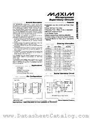 MAX696 datasheet pdf MAXIM - Dallas Semiconductor