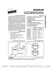 MAX757 datasheet pdf MAXIM - Dallas Semiconductor