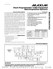 MAX7652 datasheet pdf MAXIM - Dallas Semiconductor