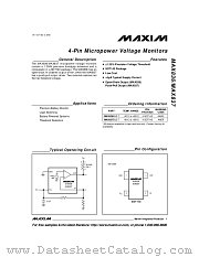 MAX837 datasheet pdf MAXIM - Dallas Semiconductor