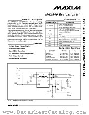 MAX844EVKIT datasheet pdf MAXIM - Dallas Semiconductor