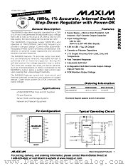 MAX8505 datasheet pdf MAXIM - Dallas Semiconductor