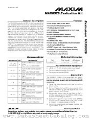 MAX8529EVKIT datasheet pdf MAXIM - Dallas Semiconductor