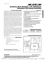 MAX8533 datasheet pdf MAXIM - Dallas Semiconductor