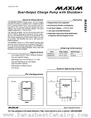 MAX864 datasheet pdf MAXIM - Dallas Semiconductor