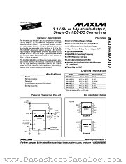 MAX867 datasheet pdf MAXIM - Dallas Semiconductor