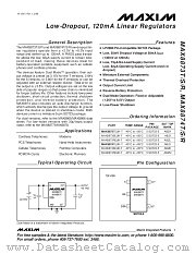 MAX8874R datasheet pdf MAXIM - Dallas Semiconductor