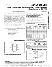 MAX8882 datasheet pdf MAXIM - Dallas Semiconductor