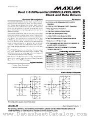 MAX9314 datasheet pdf MAXIM - Dallas Semiconductor