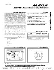 MAX9382 datasheet pdf MAXIM - Dallas Semiconductor