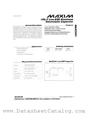 MAXC001 datasheet pdf MAXIM - Dallas Semiconductor
