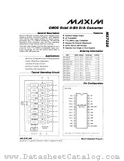 MX7228 datasheet pdf MAXIM - Dallas Semiconductor