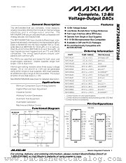 MX7248 datasheet pdf MAXIM - Dallas Semiconductor