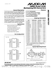 MX7520 datasheet pdf MAXIM - Dallas Semiconductor