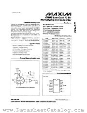 MX7533 datasheet pdf MAXIM - Dallas Semiconductor