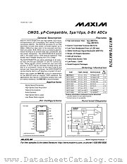 MX7576 datasheet pdf MAXIM - Dallas Semiconductor