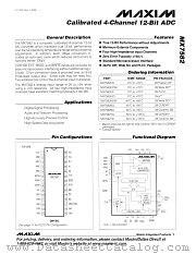 MX7582 datasheet pdf MAXIM - Dallas Semiconductor