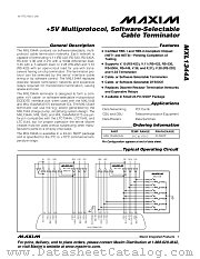 MXL1344A datasheet pdf MAXIM - Dallas Semiconductor
