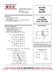DL4742 datasheet pdf Micro Commercial Components