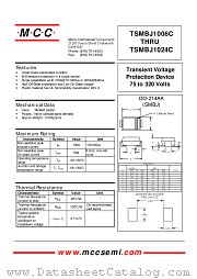 TSMBJ1018C datasheet pdf Micro Commercial Components