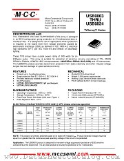 USB0824 datasheet pdf Micro Commercial Components