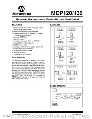MCP130 datasheet pdf Microchip