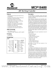 MCP18480 datasheet pdf Microchip
