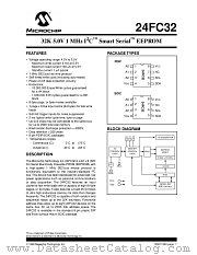 24FC32 datasheet pdf Microchip