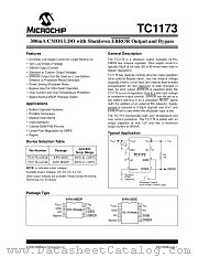TC1173 datasheet pdf Microchip