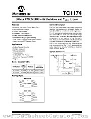 TC1174 datasheet pdf Microchip