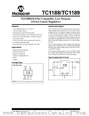 TC1188 datasheet pdf Microchip