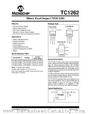 TC1262 datasheet pdf Microchip