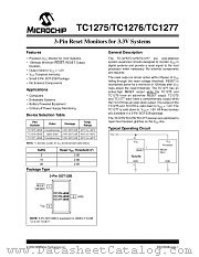 TC1275 datasheet pdf Microchip