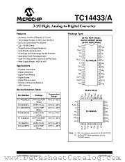 TC14433 datasheet pdf Microchip