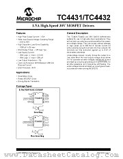 TC4431 datasheet pdf Microchip