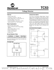 TC53 datasheet pdf Microchip