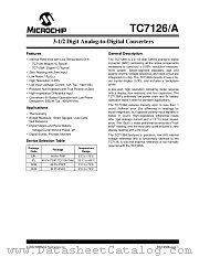 TC7126 datasheet pdf Microchip