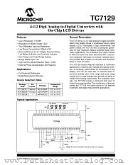 TC7129 datasheet pdf Microchip