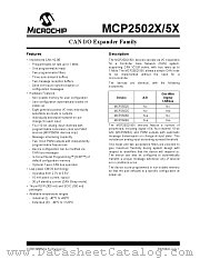 MCP25020 datasheet pdf Microchip
