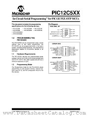RFPIC12C509AF datasheet pdf Microchip