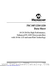 PIC18F1320 datasheet pdf Microchip