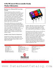 PIC12C509A datasheet pdf Microchip