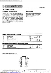 MMC351 datasheet pdf Microelectronica