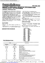 MMC383 datasheet pdf Microelectronica