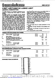 MMC40181 datasheet pdf Microelectronica