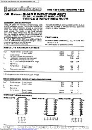 MMC4072 datasheet pdf Microelectronica