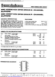 MMC40907 datasheet pdf Microelectronica