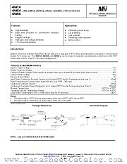 JAN4N49A datasheet pdf Micropac Industries